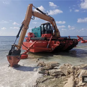 Amphibious Excavator Amphibious Multi-function Dredger