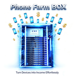 Boîtier de carte mère CXT Phone Farm Box 20 ports avec équipement de contrôle double coupure USB OTG pour l'automatisation des appareils mobiles - Product Image 1