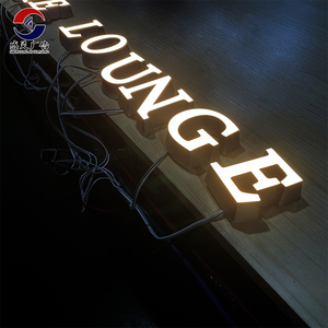 Sáng dấu hiệu chất lượng cao tùy chỉnh Led signage Acrylic Mini dấu hiệu <span class=keywords><strong>frontlit</strong></span> và <span class=keywords><strong>Backlit</strong></span> ánh sáng 3D chữ - Product Image 4