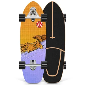 Ngoài trời dành cho người lớn chuyên nghiệp bốn-bánh xe 30inch Skateboard người mới bắt đầu đường phố bàn chải Maple Skateboard