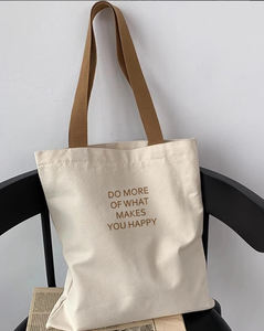 Sac en coton pliable Sacs à provisions réutilisables à l'épaule Sac fourre-tout personnalisé pour femmes Motif personnalisable - Product Image 5