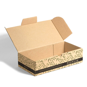 Wholesale Gift Packaging Paper Boxes Jewelry Packing Rectangular Cardboard Tuck Top Mailer Box Long Corrugated Long Paper Box