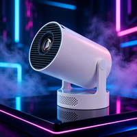 Projecteur intelligent portable mini électronique HY300 Ultra avec haut-parleur HiFi intégré, WiFi, BT 720P, prise en charge 4K, BT 5.4, courte portée, Android 14