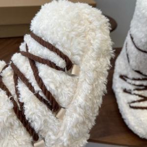 Bottes de ski unisexes de luxe confortables et imperméables, hautes jusqu'au genou, pour l'hiver, de haute qualité, avec sangle, pour l'extérieur - Product Image 5