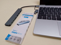 Base de Conexión USB a Tipo C 8 en 1, Expansor Multifuncional de Alta Velocidad para Lector de Tarjetas TF SD, Divisor PD para Laptop