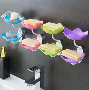 Vendita calda contenitore <span class=keywords><strong>portasapone</strong></span> in plastica scatola di sapone Bar <span class=keywords><strong>con</strong></span> <span class=keywords><strong>ventosa</strong></span> e supporto flessibile a parete scatola di sapone - Product Image 6