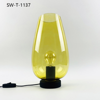Lampes de table vintage modernes, ampoules E27, décoration d'intérieur pour chambre à coucher, éclairage décoratif