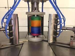 Haute visibilité semi-automatique multicolore en acier inoxydable 304 Textile cône fil teinture Machine 1 cône 1 Minute capacité nouveau - Product Image 4