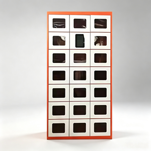 Casier intelligent personnalisé et pratique pour la livraison de repas à emporter – Armoire de réception intelligente sans contact avec chauffage et réfrigération des aliments - Product Image 1