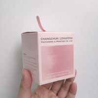 Boîte de rangement en papier personnalisée |   Emballage de détail écologique haut de gamme avec impression de logo en laminage mat pour les collations, les barres énergétiques, les cadeaux