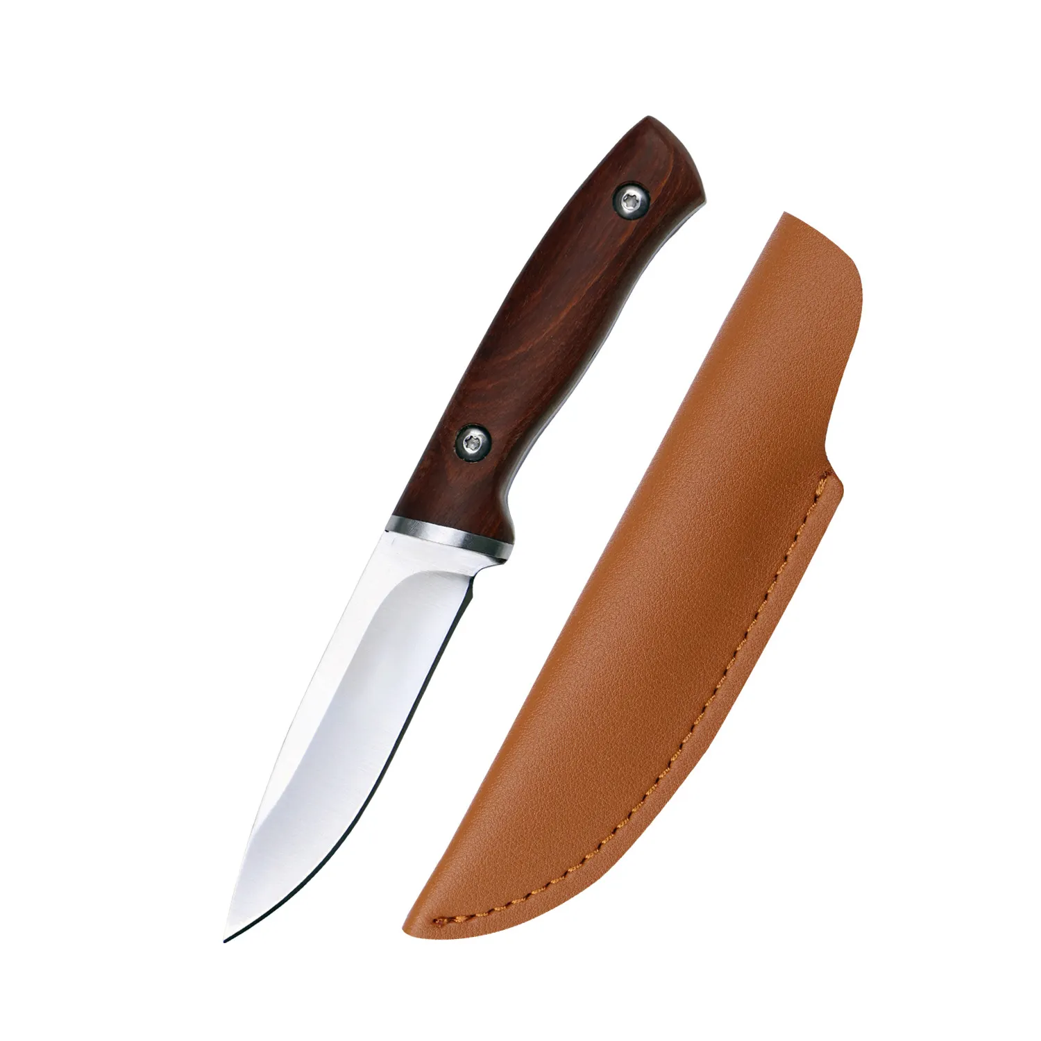 Açık düz Mini kolu yemek et meyve bıçağı taşıma taşınabilir paslanmaz çelik doğrudan pazarlama bıçak