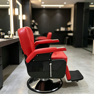 Chaise de Barbier Professionnelle avec Pompe Hydraulique pour Salon de Coiffure – La <span class=keywords><strong>Moins</strong></span> Chère - Product Image 2