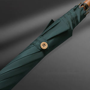 <span class=keywords><strong>Parapluie</strong></span> droit long coupe-vent DD3850 vintage avec poignée personnalisée tête de canard, couleur unie, accessoire de luxe - Product Image 3