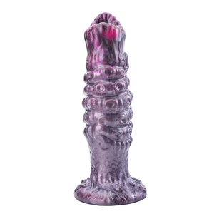 N-MR5311 Fantasy Silicone Penis Sleeves Ovipositor Monster <b>Dildo</b> Sex Toy - Product Image 3