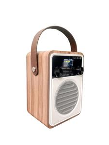 디지털 라디오 레트로 DAB/DAB + BT 스피커 주방/침대 옆 FM 라디오 이중 알람 시계 40 사전 설정 수면 타이머 색상 - Product Image 4