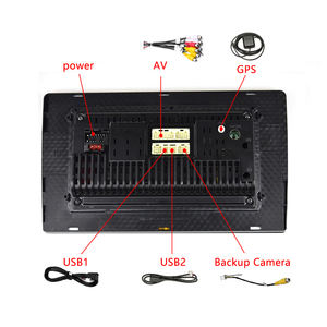 Lecteur multimédia automobile Android <span class=keywords><strong>Peugeot</strong></span> 308 408 2010 2011 GPS Lecteur CD Écran tactile pour autoradio Divertissement Stéréo Tête - Product Image 5
