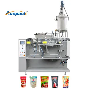 full auto 1kg premade open mouth bag doy bag packing machine stand up spout pouch packing machine
