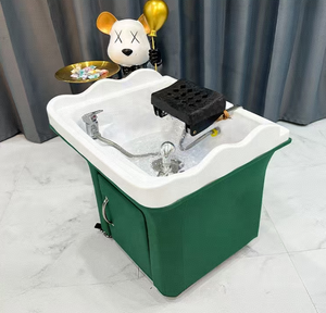 Lavabo Moderno de Acrílico para Salón de Belleza, Lavacabezas Portátil con Circulación de Agua, Bañera de Spa para Peluquería - Product Image 5