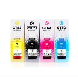 Ocbestjet 100ML/Bottle GT GT52 GT53 Dye Ink For HP GT 5810 5820