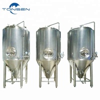 Cuve de Fermentation en Acier Inoxydable 600L – Équipement de Brassage de Bière pour Brasserie