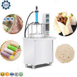 Máquina automática para hacer tortillas Roti/Chapatti/ Pakistan de harina de alta capacidad, máquina para hacer rollos de pollo mexicano - Product Image 3