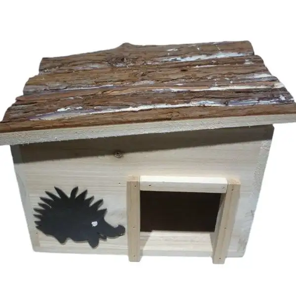 Uni curr Hot Sale Abnehmbare hölzerne Eichhörnchen Pet House Tier käfig Igel Haus Kaninchen Hamster