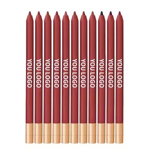 Lipliner a tubo nudo a lunga durata con rivestimento per labbra impermeabile opaco con etichetta privata Cruelty Free - Product Image 2