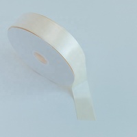 Ruban polyester mat double face 50,8 mm, vente en gros, idéal pour la création de roses et l'emballage de boîtes cadeaux