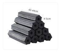 Charbon de bois hexagonal sans fumée pour barbecue, directement de l'usine, durée de combustion de 4 à 5 heures, forme en morceaux, haute teneur en carbone (>90%), fabriqué à partir de sciure de bambou