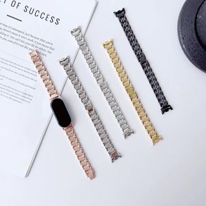 Bracelet en acier inoxydable pour Xiaomi Mi Band 10/9/8, compatible avec les bracelets Miband 9, Xiaomi 8/9/10, Correas pour Xiaomi MiBand 10 - Product Image 1