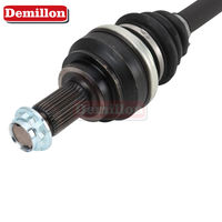 Demillon - Conjunto de Eje de Transmisión Trasero de Alta Calidad, Piezas de Automóvil 33207572424 33207578720 33217532266 para BMW E60 E61 E63 E64 E90 E9