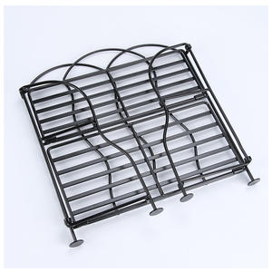 Estante elegante para especias de hierro, almacenamiento de cocina independiente, estantes personalizables, diseño que ahorra espacio - Product Image 6