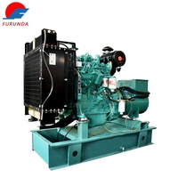 30KW 37.5KVA Cumins DCEC 4 Cilindros Refrigerante de Agua Radiador Ventiladores Tipo Abierto Electricidad Generador Diesel