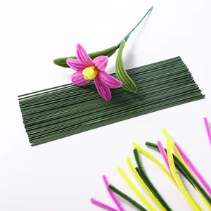 Faux Floral Stems In Deep Green For Creative Floral Designs