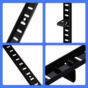 Poteaux et colonnes de trou avec le finissage de poudre-revêtement du rayonnage fendu <span class=keywords><strong>d</strong></span>'<span class=keywords><strong>angle</strong></span> - Product Image 6