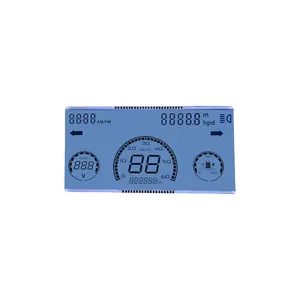 OEM 18 digits 7 segments type lcd display electric vehicle electrombile speedometer odometer odograph mobile car lcd screen