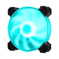 Ventilateur lumineux LED 12V DC, 120mm, meilleur accessoire pour ordinateur, boîtier de jeu, livraison rapide