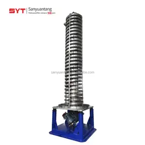 Vertical Conveyor Food Powder Vibrating Spiral Elevator Cooling Lifting Conveying Machine