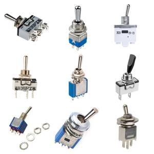 5656AB-9 Kippschalter, Ein-Ein, 3PST, Löt fahnen anschluss, 125V Wechselstrom - Product Image 6