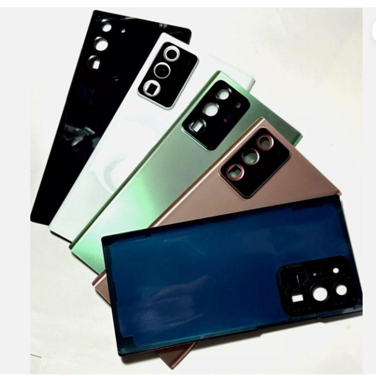 Pour Note 20 ultra couverture arrière avec objectif caméra Vert