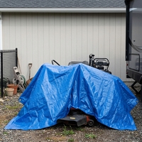 Bâche PE robuste, imperméable et anti-UV pour camion et camping, qualité supérieure, vente en gros, rouleau de bâches en vrac, fournisseur d'usine YRH