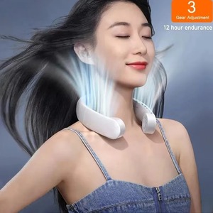 Nuevo Mini Ventilador de Cuello Portátil sin Aspas, Larga Duración, 1200mAh Recargable, Enfriador de Aire, Refrigeración Rápida, Ventilador para Deportes de Verano y Camping - Product Image 2