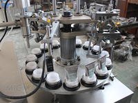 Machine de remplissage et de scellage semi-automatique professionnelle pour tubes en aluminium de crème cosmétique et de colle