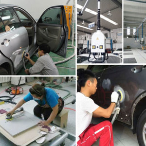 Mesin ampelas vakum cat mobil 75mm penggiling kering pneumatik 3 inci dengan ampelas pneumatik eksentrik 5mm - Product Image 4