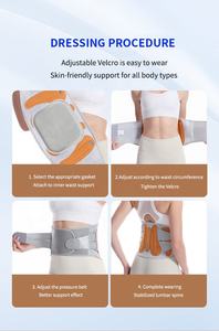 RUNYI卸売ホットプレス医療トルマリン調節可能な腰サポートブレースランバーウエストサポートベルト男性と女性のための - Product Image 6