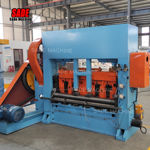 Máquina Expansora de Malla Metálica Totalmente Automática de Alta Velocidad <span class=keywords><strong>SADE</strong></span> JQ25-25, Motor de 22kw, Capacidad de 280-320/min, Bomba PLC, Engranaje y Rodamiento - Product Image 6