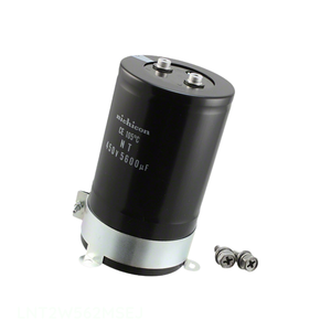 Condensador de Aluminio LNT2W562MSEJ de 5600uF, 20%, 450V, Montaje en Chasis con Tornillos - Product Image 1