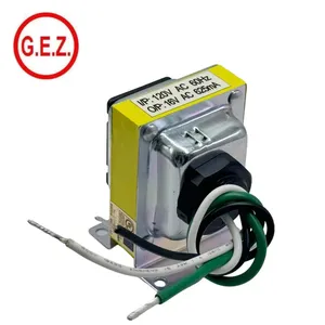 Gez CE CUL CQC giấy chứng nhận Lớp 2 60Hz 8V 16V 24V 20va chuông cửa biến áp