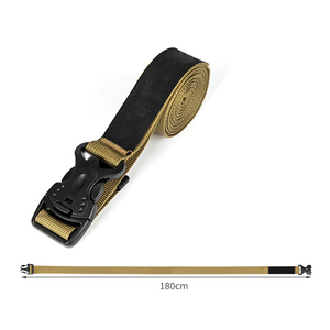 Sangles de fixation de bagages extérieures de haute qualité, double sangle de sécurité, sangles d'emballage à boucle, cordes de fixation réglables et fixes - Product Image 4