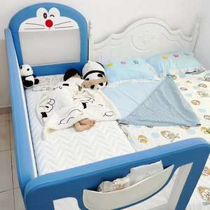 <span class=keywords><strong>Lit</strong></span> d'appoint convertible JINS Cartoon Montessori <span class=keywords><strong>avec</strong></span> <span class=keywords><strong>barrière</strong></span> de protection pour enfants de <span class=keywords><strong>2</strong></span> à 5 <span class=keywords><strong>ans</strong></span> dans la chambre des enfants - Product Image 2